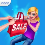 shopping mania - black friday android application logo